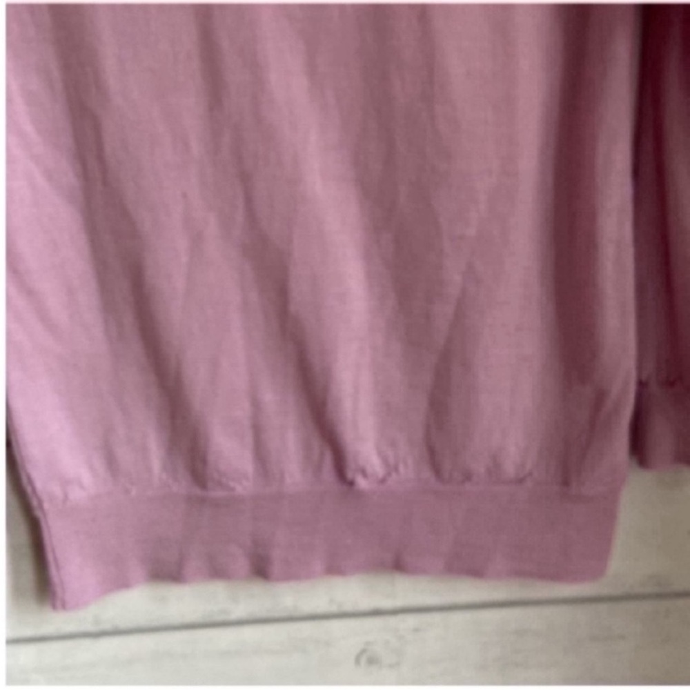 J.Crew Merino Wool Lavender Sweater - Picture 3 of 5